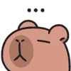 Capybara emoji 😐