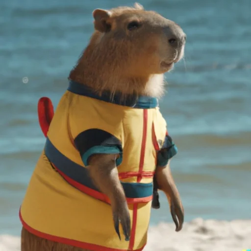 Стікер CapybaRa 🌊