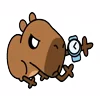 capybara emoji ⏰