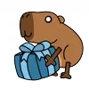 Эмодзи capybara 🎁