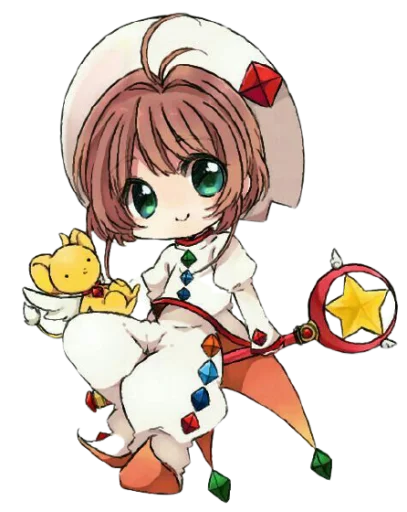 Cardcaptor Sakura emoji 😳