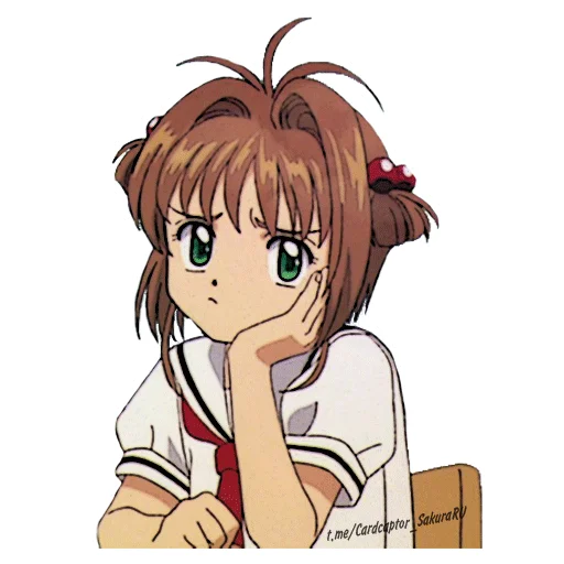 🌺 Cardcaptor Sakura 🌺 emoji 🙁