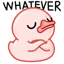 Duck emoji 😒
