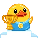 Duck emoji 🏆