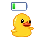Эмодзи Duck 🔋
