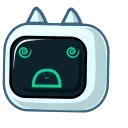 Емодзі телеграм Cat Bot