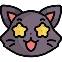 Telegram emoji Cats HD