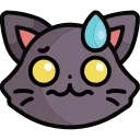 Cats HD emoji 😰
