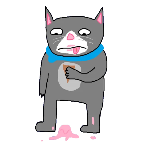Стикер Telegram «Cat Fren» 🍦