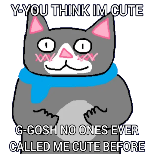 Telegram Sticker «Cat Fren» ❤️