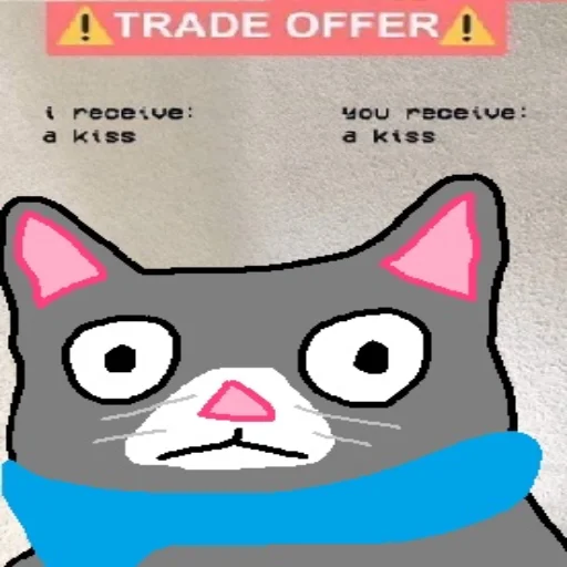 Стікер Telegram «Cat Fren» 😘