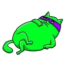 Эмодзи Cat ICQ 🫠