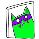 Емодзі Cat ICQ 🤷‍♂️
