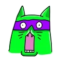 Эмодзи Cat ICQ 😱