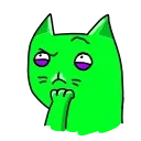 Емодзі Cat ICQ 🤔