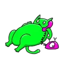 Эмодзи Cat ICQ ☎️