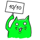 Емодзі Cat ICQ 👍