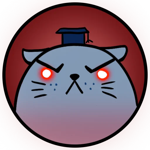 Telegram stiker «Cat NCFU» 😡