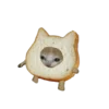 Cat on food emoji 😌