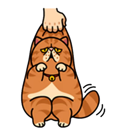 Telegram Sticker «fun cat» 😨