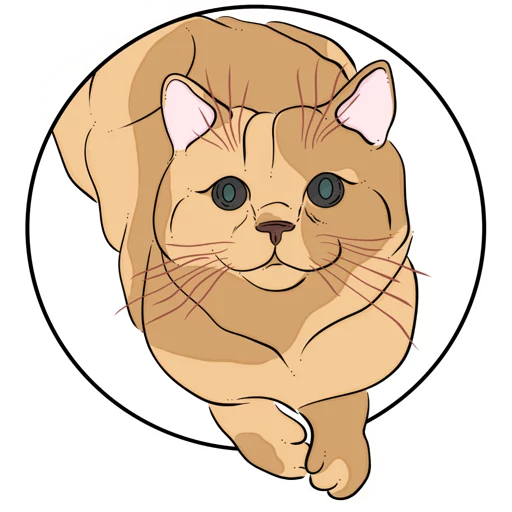 Telegram Sticker «Catsы» 🙁