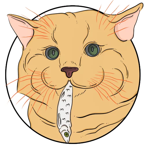 Стикер Telegram «Catsы» 😋