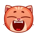 Стикер Catz Emoji 😂