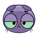 Стікер Catz Emoji 😔
