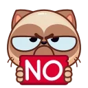 Стикер Catz Emoji ❌