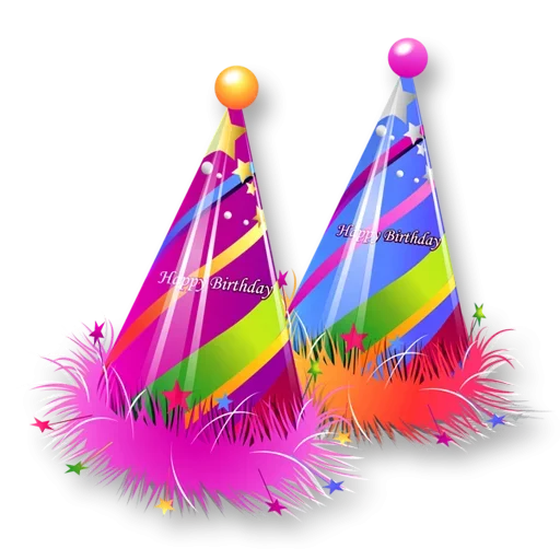 Стикер Telegram «Happy birthday!» 🎉