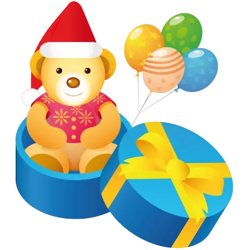 Стикер Telegram «Happy birthday!» 🎁