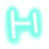 Емодзі Neon font | Неоновый шрифт 🅰️