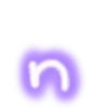 Эмодзи Telegram «Neon font | Неоновый шрифт» 🅰️