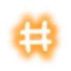 Neon font | Неоновый шрифт emoji #️⃣