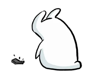Bunny stiker 🙁