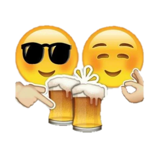 Cervejou emoji 🍻