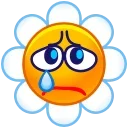 Емодзі Chamomile Emoji 😢