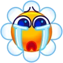 Емодзі Chamomile Emoji 😭