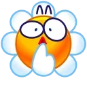 Емодзі Chamomile Emoji 🤫