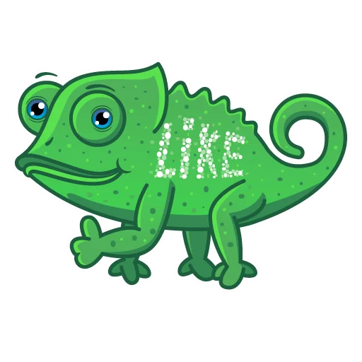 Chameleon sticker 👍