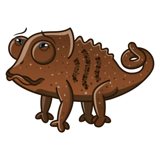 Chameleon sticker 💩
