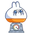 Chappy Bunny sticker 🥺