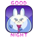 Chappy Bunny stiker 👻