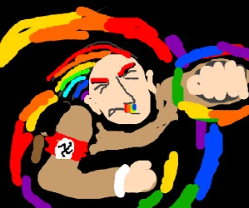 Rainbow Dash MLP sticker 🦄