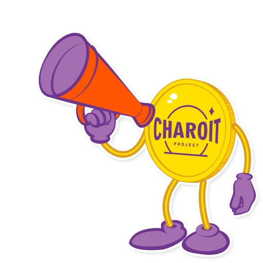 Стикер Telegram «Charoit 🔮 Project» 📣