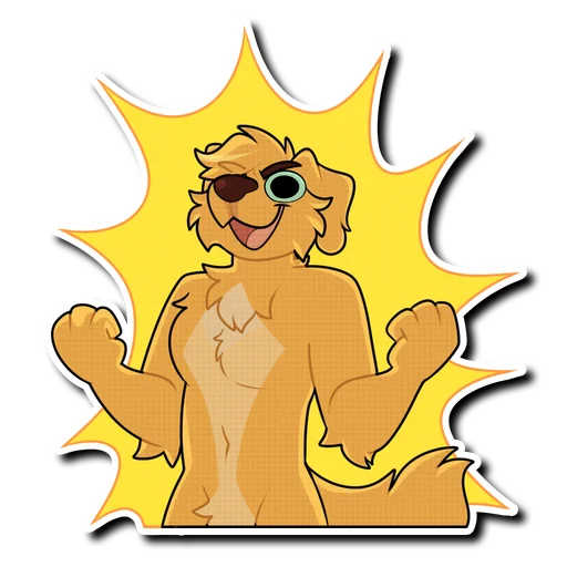 Telegram Sticker «Chase» 💪