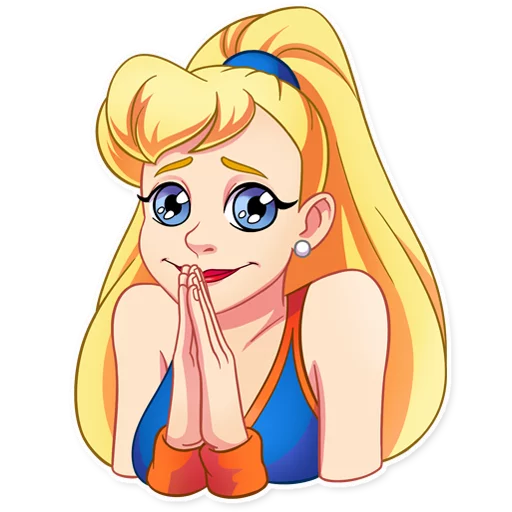 Cheerleader Girl emoji 