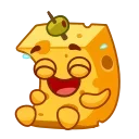 Telegram emoji Cheese