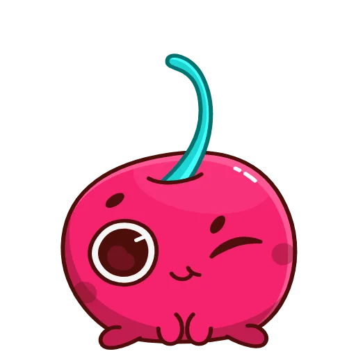 Cherry no animation sticker 😉