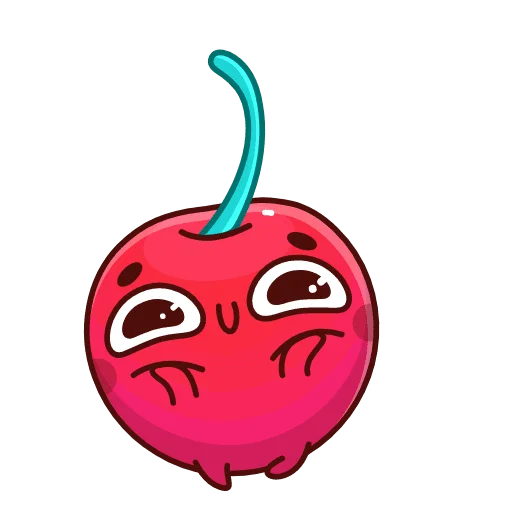 Cherry no animation emoji ☺️